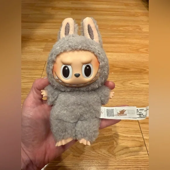 Exciting Macaron Labubu Plush Set - Sesame Bean, Green Grape and Toffee Bundle - Picture 2 of 4